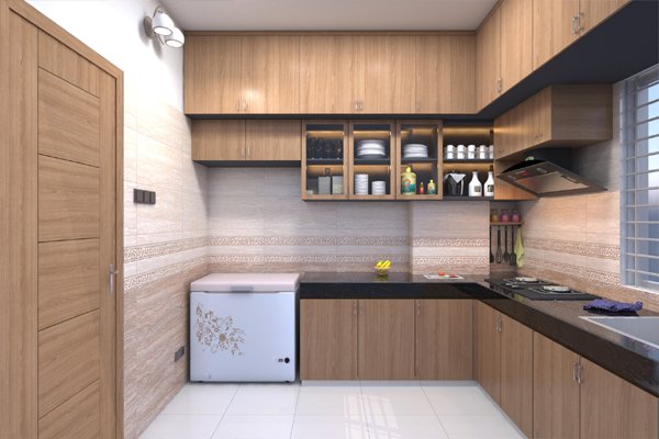 Kitchen Interior wooden